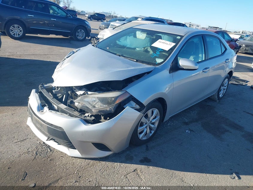 Vin: 5yfburhe2ep135690, lot: 46982017, toyota corolla le 20142