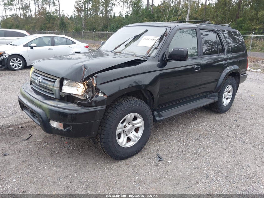 2002 Toyota 4Runner Sr5 V6, Обычный износ, IAAI, VIN JT3HN86R420375387 — фото 2