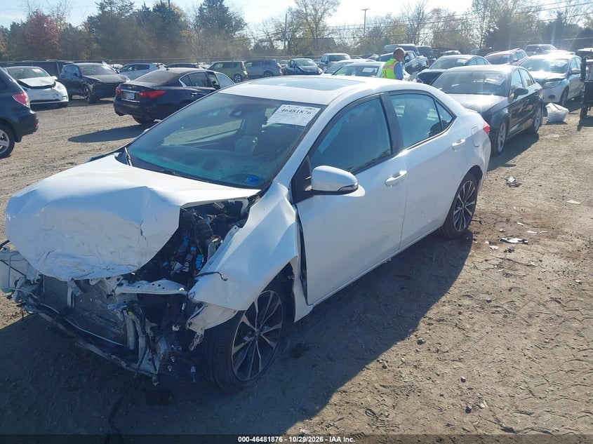 Vin: 2t1burhe4hc841399, lot: 46982260, toyota corolla se 20172