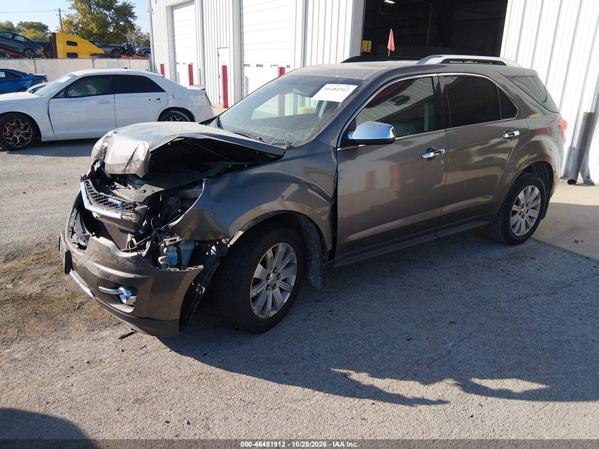 Vin: 2cnalpec1b6424963, lot: 46982296, chevrolet equinox 2lt 20112
