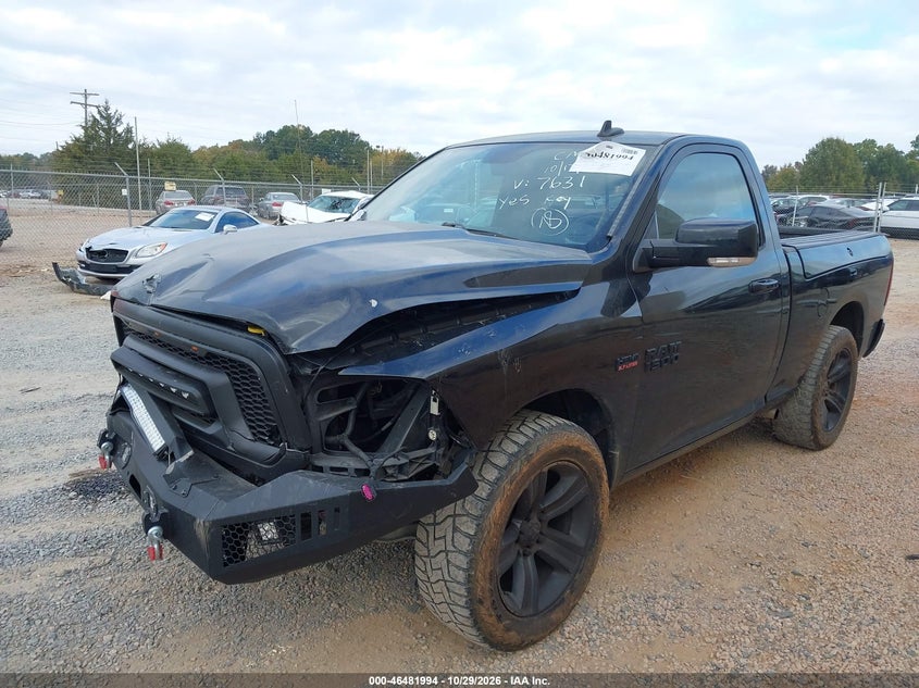 Vin: 3c6jr7ctxgg177631, lot: 46982378, ram 1500 sport 20162