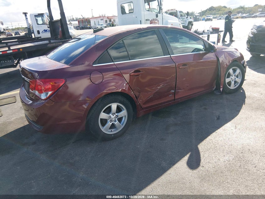 Vin: 1g1pc5sbxf7163345, lot: 46982457, chevrolet cruze 1lt auto 20154