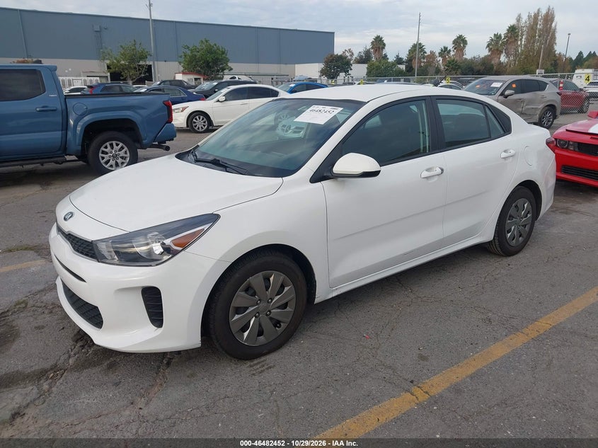 2020 Kia Rio Lx, Theft Recovery, IAAI, VIN 3KPA24AD3LE279110 — photo 2