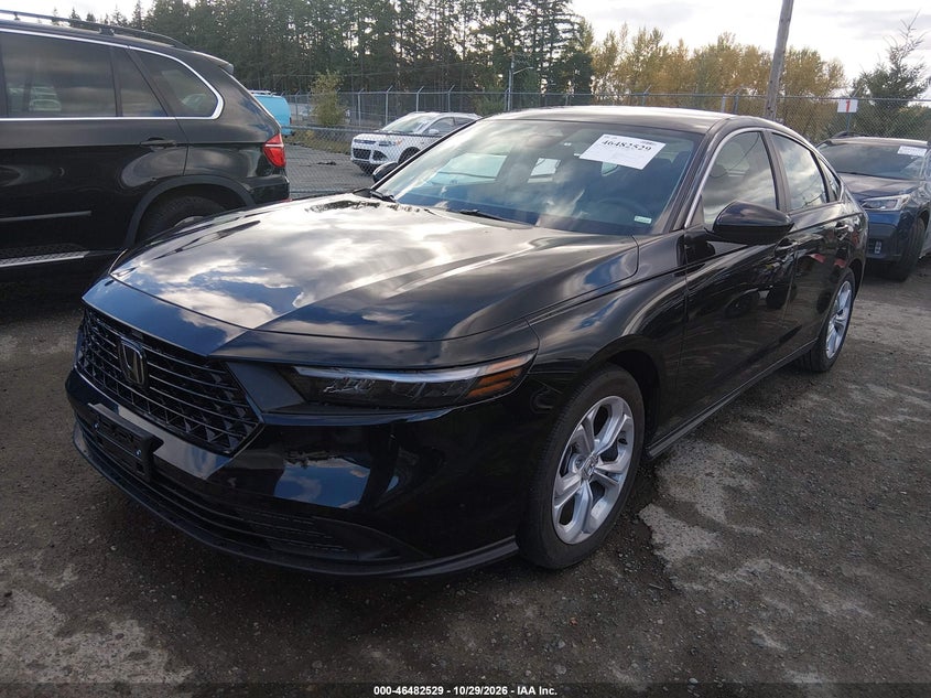 2026 Honda Accord Lx, Normal Wear & Tear, IAAI, VIN 1HGCY1F2XTA041711 — photo 2