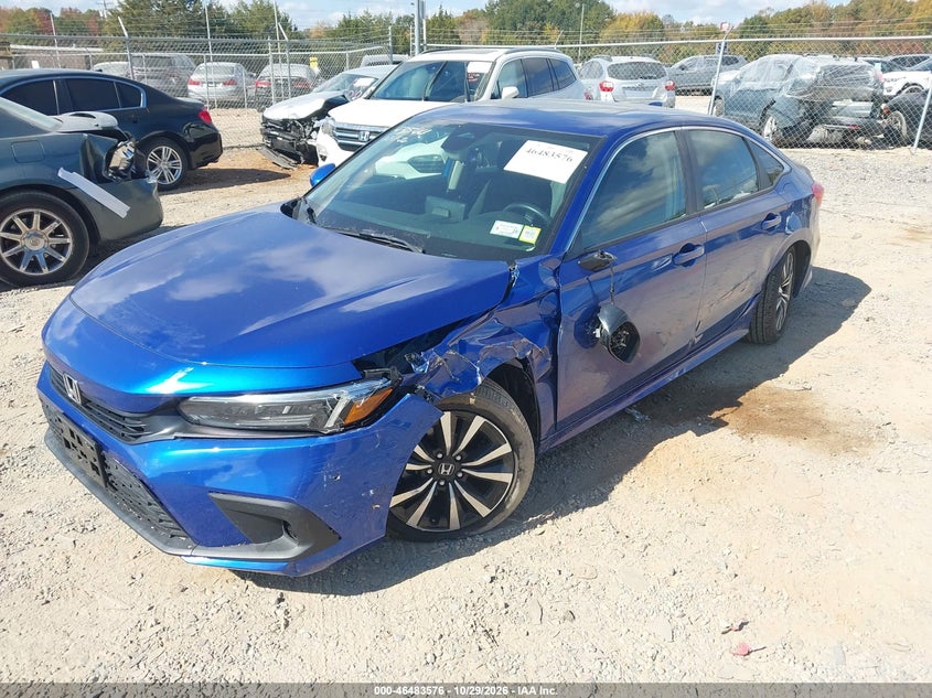 Vin: 2hgfe1f77rh301428, lot: 46983960, honda civic ex 20242