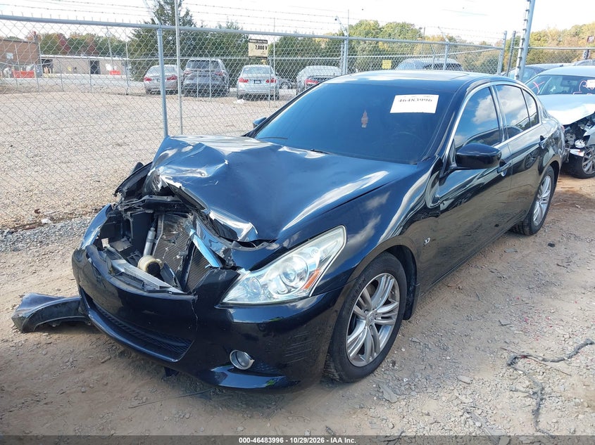 2015 Infiniti Q40, Front End, IAAI, VIN JN1CV6AP4FM500521 — photo 2