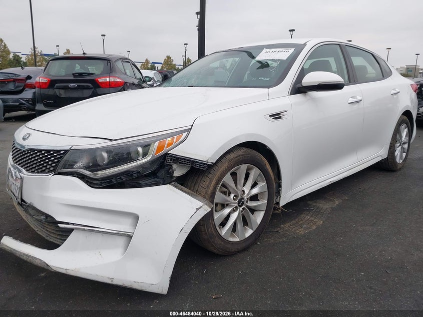 Vin: 5xxgu4l39gg063400, lot: 46984424, kia optima ex 20162