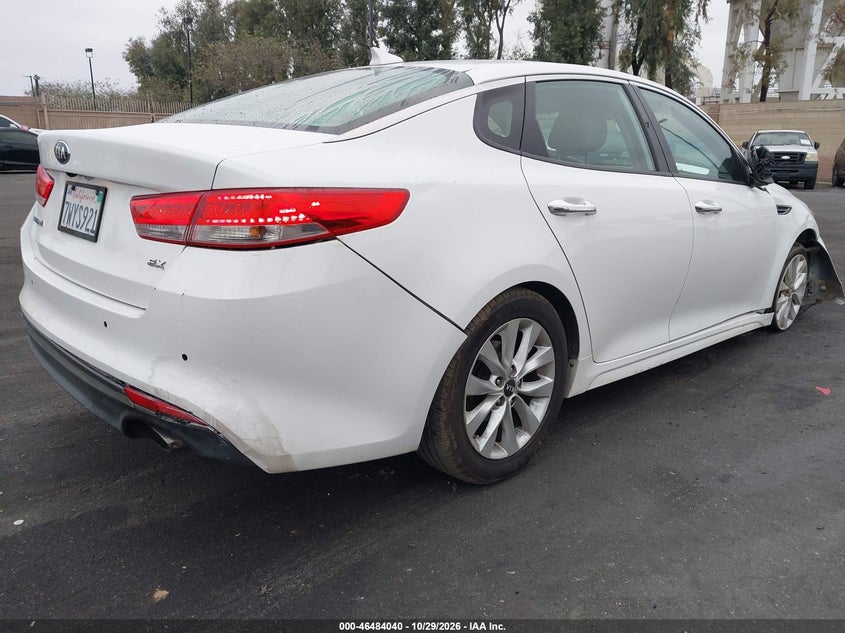Vin: 5xxgu4l39gg063400, lot: 46984424, kia optima ex 20164