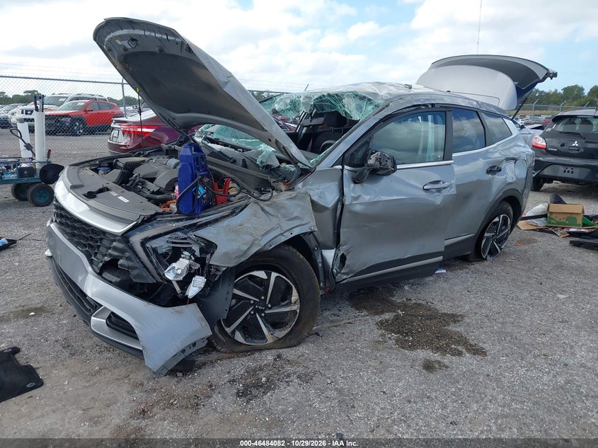 Vin: kndpucag9p7075071, lot: 46984466, kia sportage hybrid lx 20232