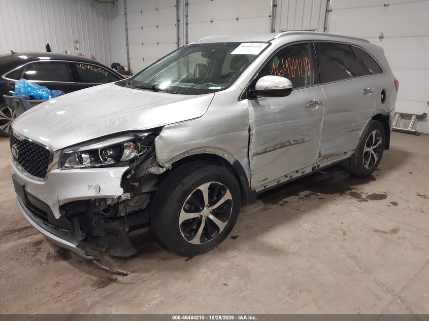 Vin: 5xyphda56jg387206, lot: 46984594, kia sorento 3.3l ex 20182