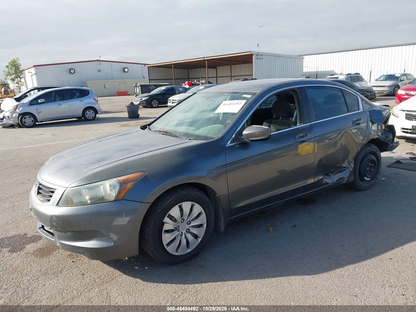 Vin: 1hgcp2f3xaa194118, lot: 46984876, honda accord 2.4 lx 20102