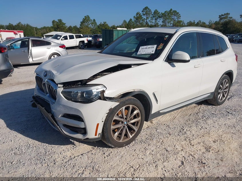Vin: 5uxtr7c57klf32397, lot: 46985232, bmw x3 sdrive30i 20192