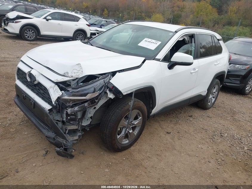 2025 Toyota Rav4 Hybrid Xle, Unknown, IAAI, VIN 4T3RWRFV9SU178002 — photo 2