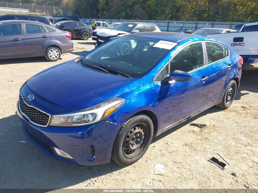 Vin: 3kpfk4a77he010440, lot: 46986073, kia forte lx 20172