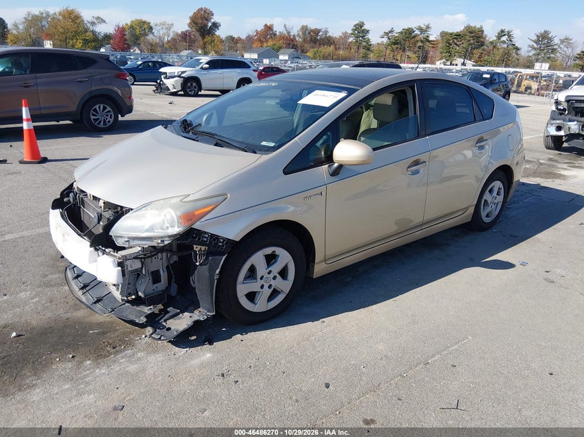 Vin: jtdkn3du1b0262699, lot: 46986654, toyota prius four 20112