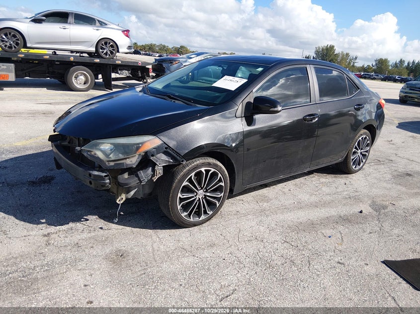 Vin: 5yfburhe2ep138024, lot: 46986671, toyota corolla s plus 20142