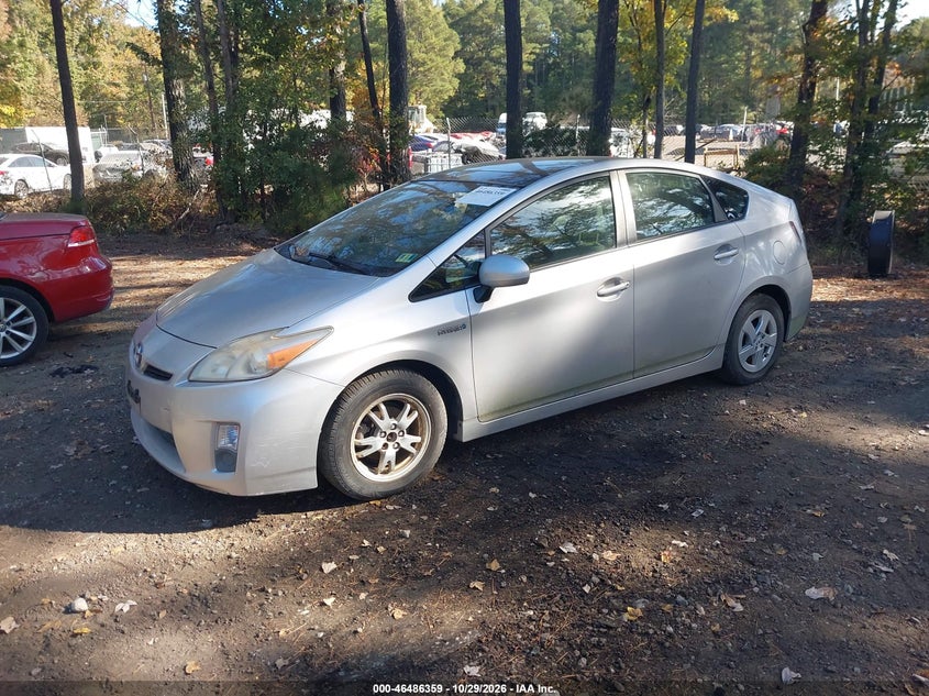 2010 Toyota Prius Iv, Обычный износ, IAAI, VIN JTDKN3DU0A0095282 — фото 2