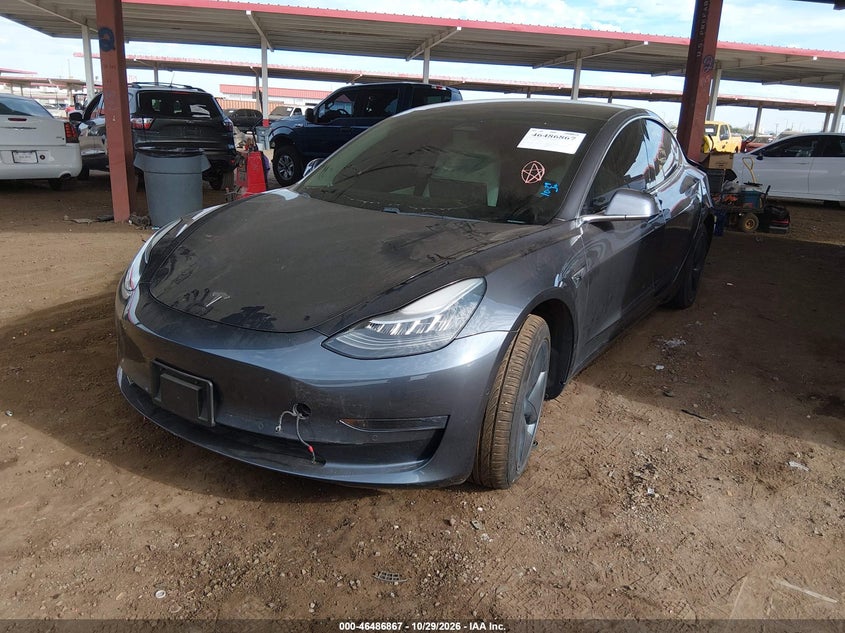 Vin: 5yj3e1ea1kf317912, lot: 46987251, tesla model 3 long range/mid range/standard range/standard range plus 20192