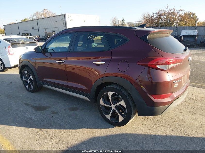 Vin: km8j33a2xhu291250, lot: 46987571, hyundai tucson limited 20173