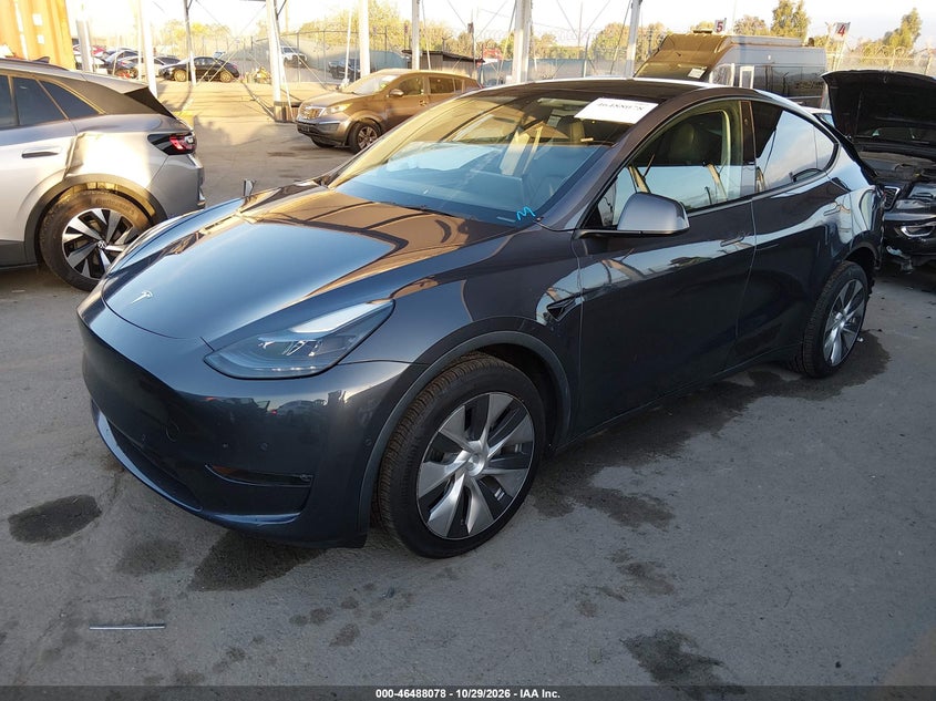 Vin: 7saygdee0nf519636, lot: 46988462, tesla model y long range dual motor all-wheel drive 20222