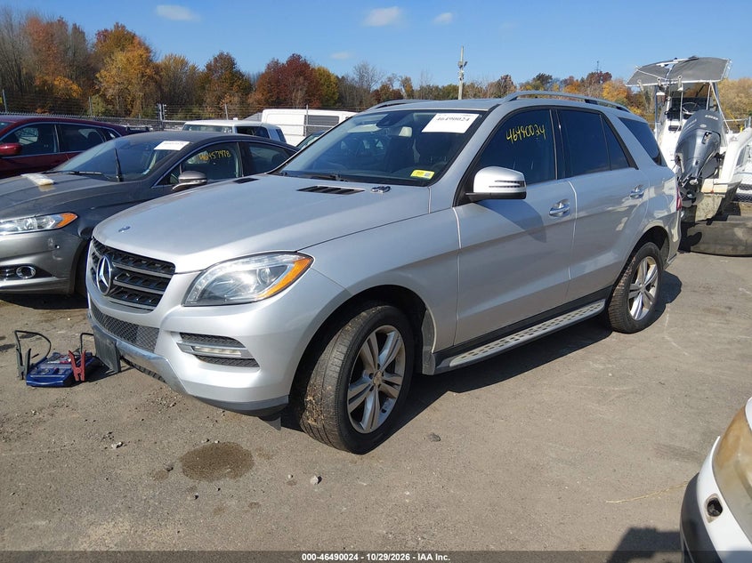 2014 Mercedes-Benz Ml 350 Bluetec 4Matic, Обычный износ, IAAI, VIN 4JGDA2EB0EA292234 — фото 2