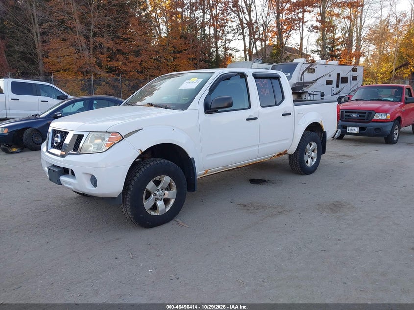 2012 Nissan Frontier Sv, Normal Wear & Tear, IAAI, VIN 1N6AD0EV0CC449031 — photo 2
