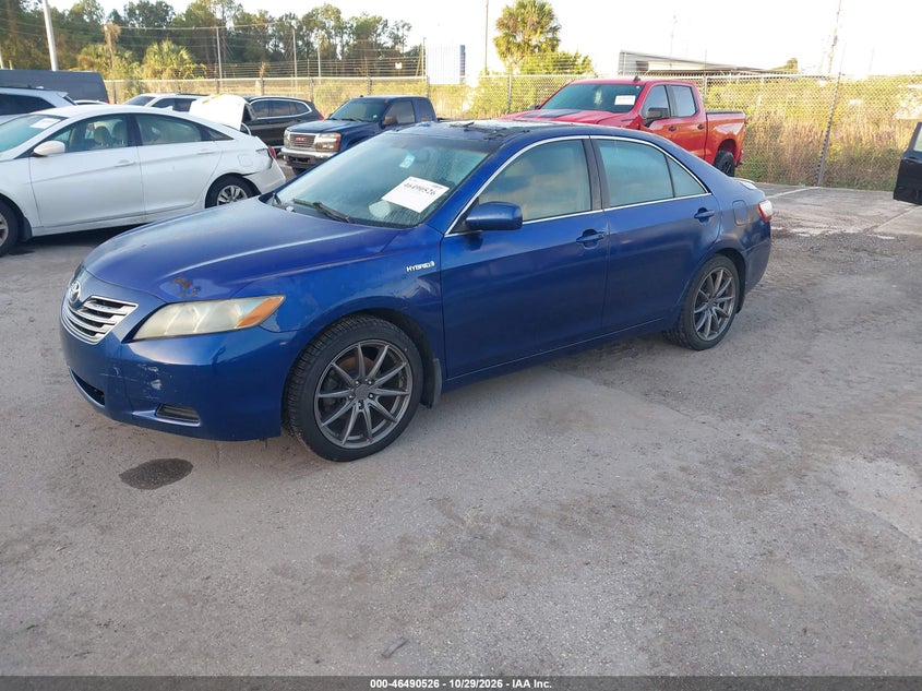 2007 Toyota Camry Hybrid, Обычный износ, IAAI, VIN JTNBB46K773001783 — фото 2
