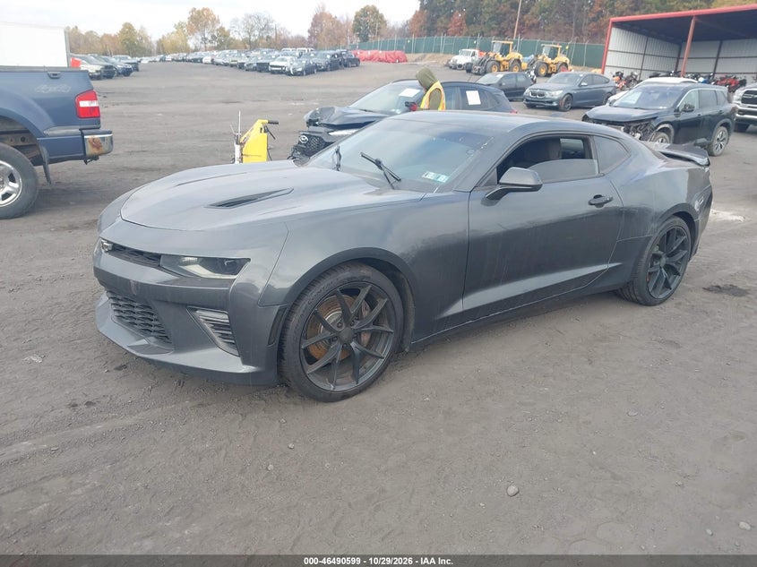 Vin: 1g1ff1r77h0205530, lot: 46990983, chevrolet camaro 1ss 20172