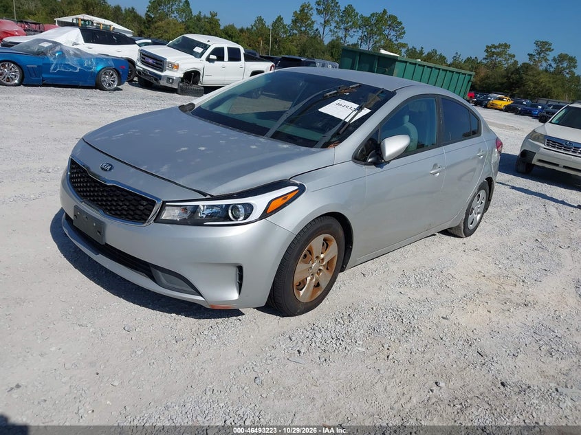 Vin: 3kpfl4a76he102944, lot: 46993632, kia forte lx 20172