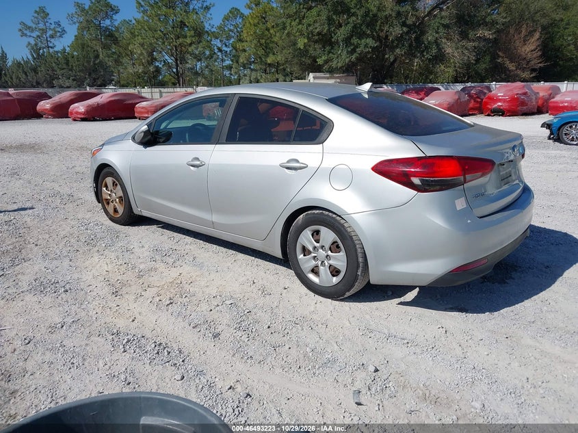 Vin: 3kpfl4a76he102944, lot: 46993632, kia forte lx 20173