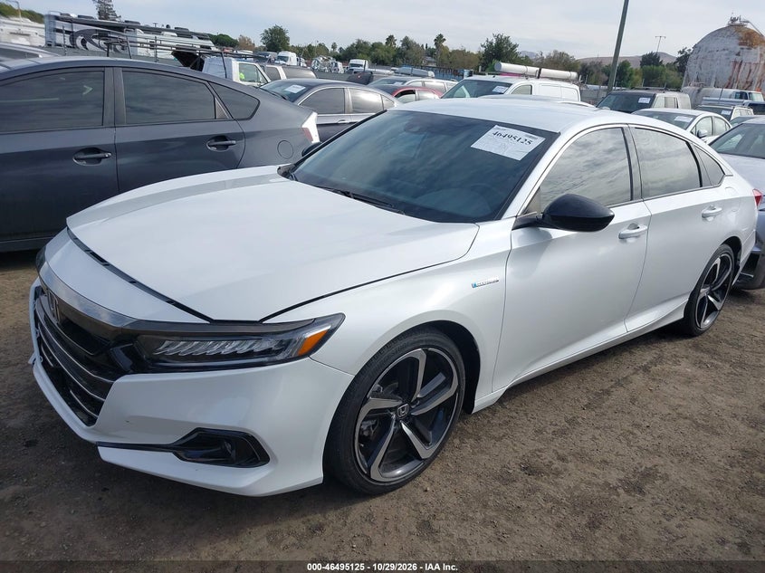 Vin: 1hgcv3f20na040137, lot: 46995534, honda accord hybrid sport 20222