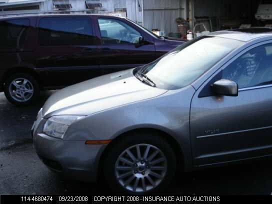 2008 Mercury Milan Premier VIN: 3MEHM08168R638154 Lot: 4680474