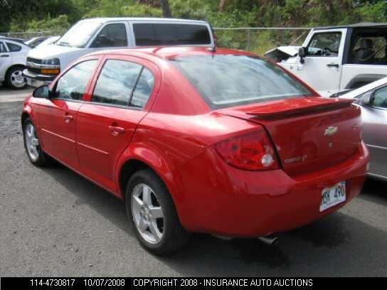 1G1AL58F287205364 2008 Chevrolet Cobalt Lt