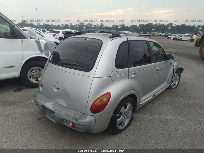 2002 Chrysler Pt Cruiser Limited VIN: 3C8FY68B02T256140 Lot: 5618027