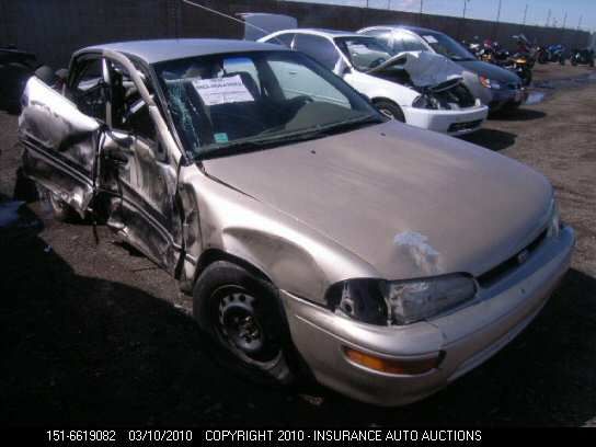 1996 Geo Prizm Lsi VIN: 1Y1SK5264TZ001763 Lot: 40686099