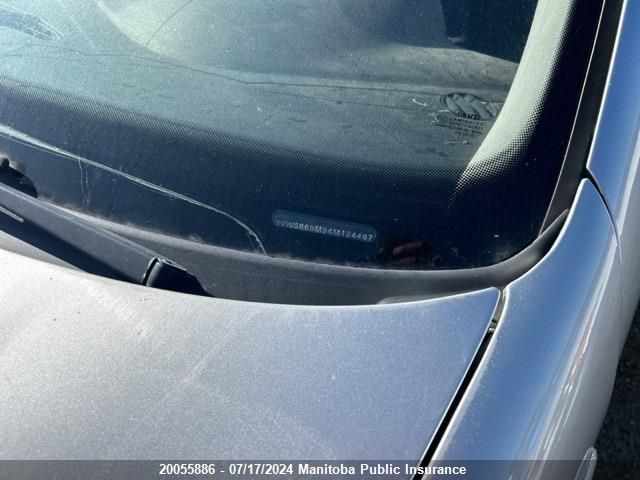 2004 Volkswagen Jetta Tdi VIN: 3VWSR69M94M124467 Lot: 20055886