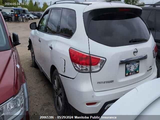 2014 Nissan Pathfinder Platinum VIN: 5N1AR2MM9EC668920 Lot: 20065386