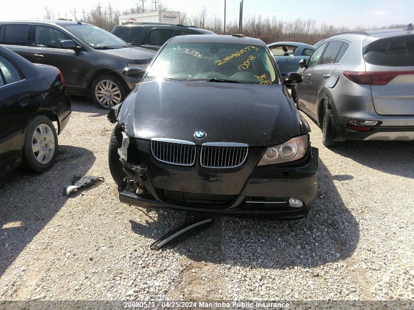 2008 BMW 335Xi VIN: WBAVD53538A283091 Lot: 20080573