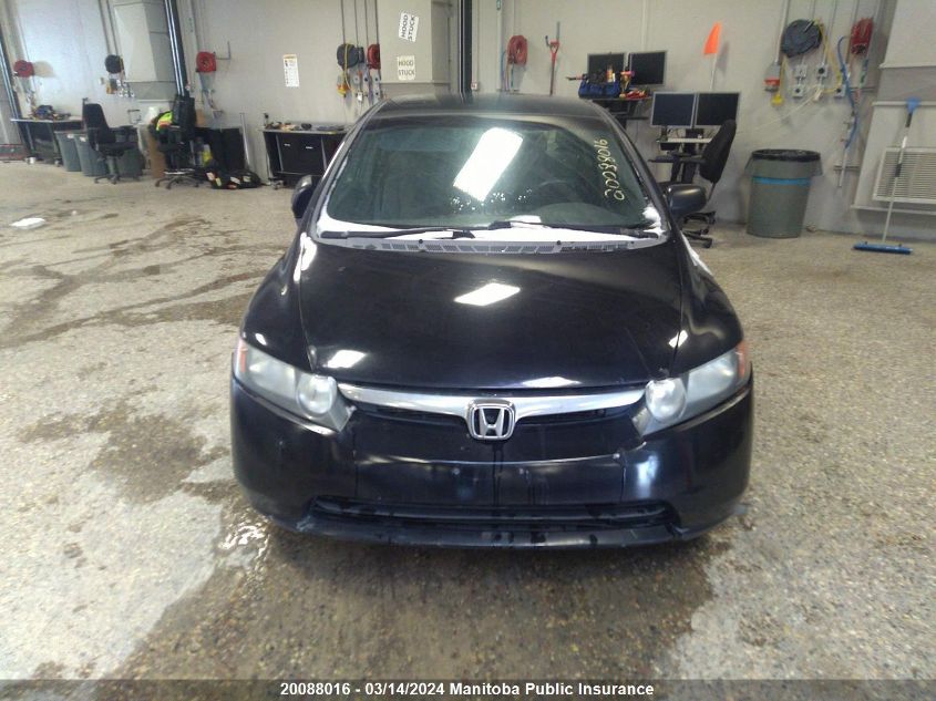 2008 Honda Civic Dx VIN: 2HGFA16208H126129 Lot: 20088016