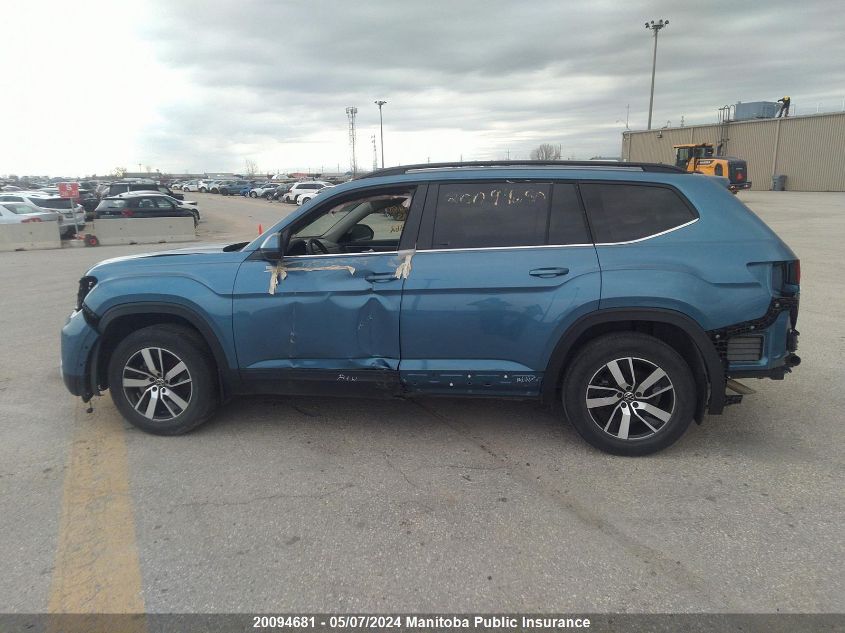 2021 Volkswagen Atlas Comfortline VIN: 1V2LR2CA9MC534362 Lot: 20094681