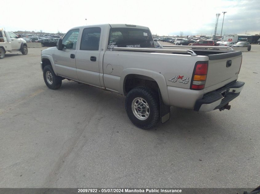 2005 GMC Sierra 2500 Hd Slt Crew Cab VIN: 1GTHK23295F935608 Lot: 20097922