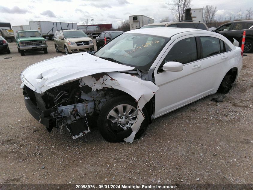 2013 Chrysler 200 Lx VIN: 1C3CCBAB0DN558539 Lot: 20098976