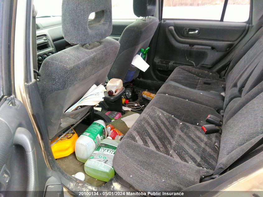 2000 Honda Cr-V VIN: JHLRD1850YC800263 Lot: 20100134