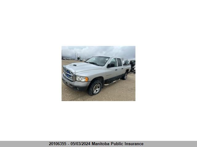 2004 Dodge Ram 1500 Slt Quad Cab VIN: 1D7HU18D74S736535 Lot: 20106355