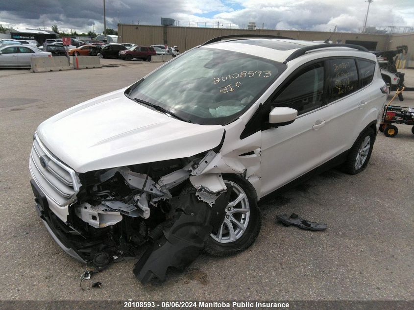 2018 Ford Escape Sel VIN: 1FMCU9H92JUB63148 Lot: 20108593