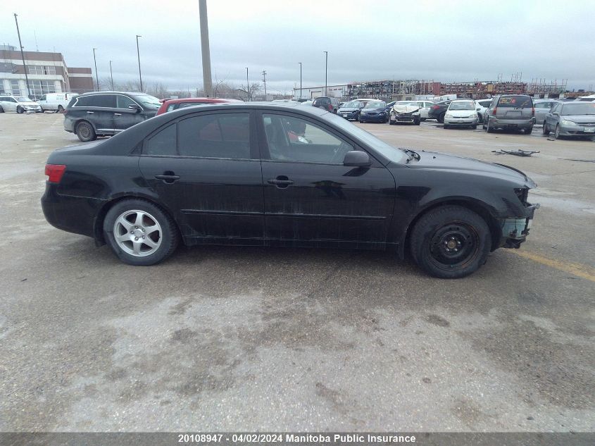 2008 Hyundai Sonata Gl VIN: 5NPET46C58H317423 Lot: 20108947