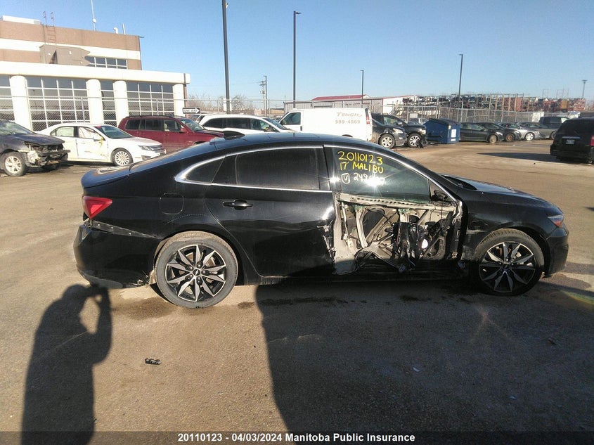 2017 Chevrolet Malibu Lt VIN: 1G1ZE5ST8HF249497 Lot: 20110123