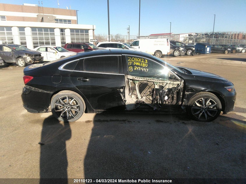 2017 Chevrolet Malibu Lt VIN: 1G1ZE5ST8HF249497 Lot: 20110123
