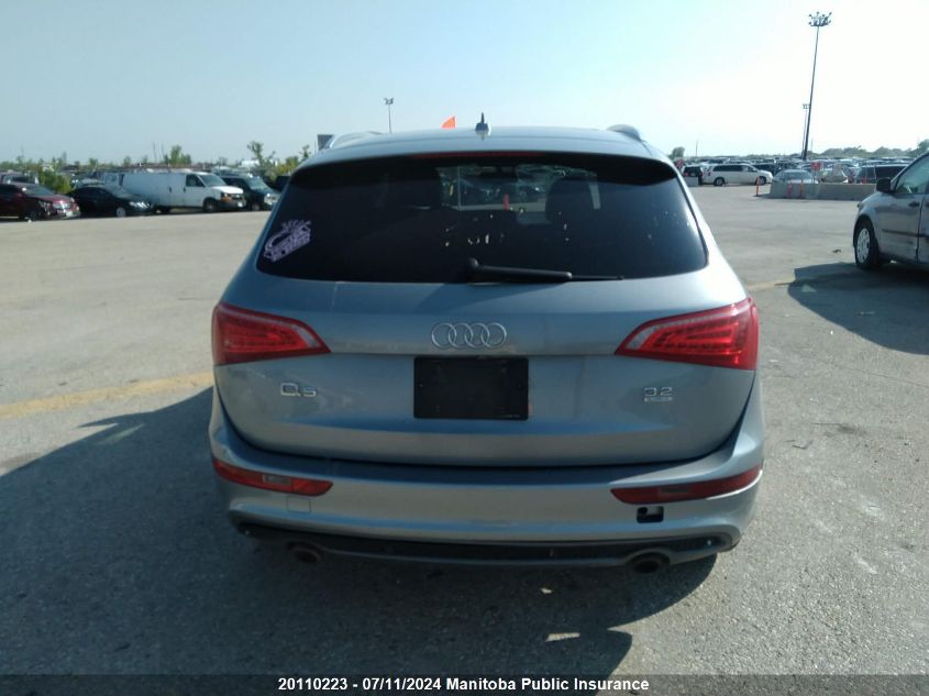 2010 Audi Q5 V6 VIN: WA1MKCFPXAA093116 Lot: 20110223