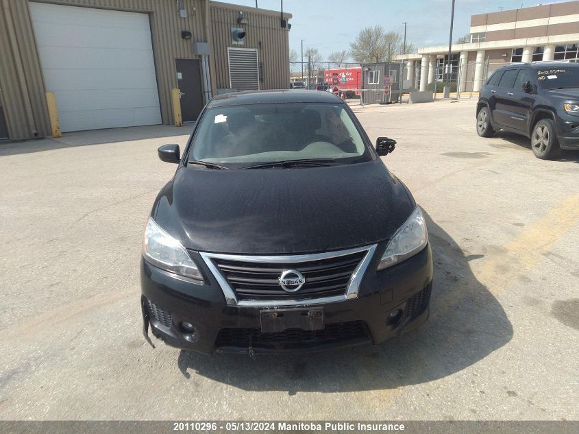 2015 Nissan Sentra 1.8 Sr VIN: 3N1AB7AP6FL642644 Lot: 20110296